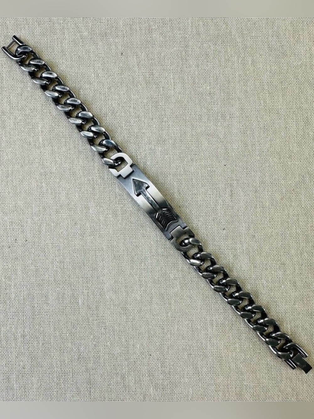 Stainless Steel Arrow link bracelet Genderless bracelet